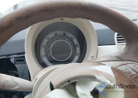 2012 Fiat 500 Lounge from USA, damaged, VIN 3C3CFFCRXCT360915